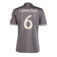 Real Madrid Eduardo Camavinga #6 Replica Third Shirt 2024-25 Short Sleeve